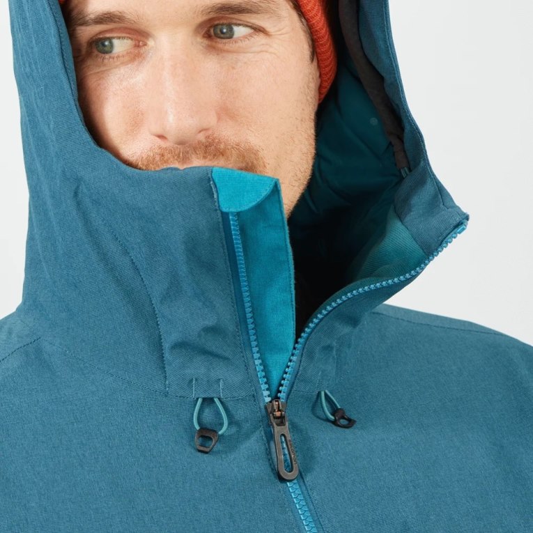 Chaquetas De Esquí Salomon Untracked Insulated Hombre Turquesa | MX PBUR215